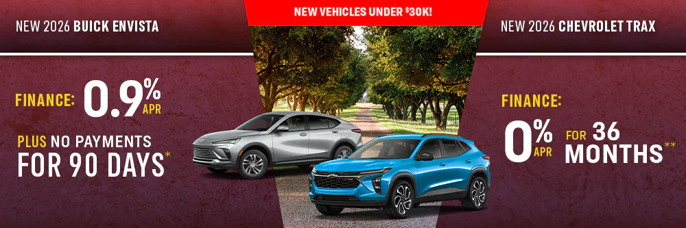 New 2026 Buick Envista OR New 2026 Chevrolet Trax | Shottenkirk Fort Madison