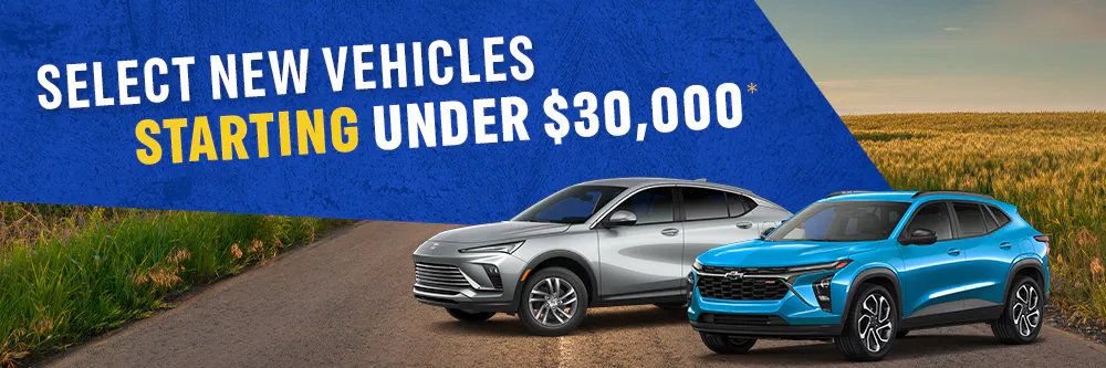 Select New Vehicles Starting Under $30,000 | Shottenkirk Fort Madison