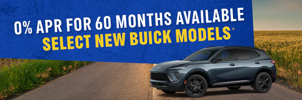 0% APR for 60 Months Available on Select New Buick Models* | Shottenkirk Fort Madison