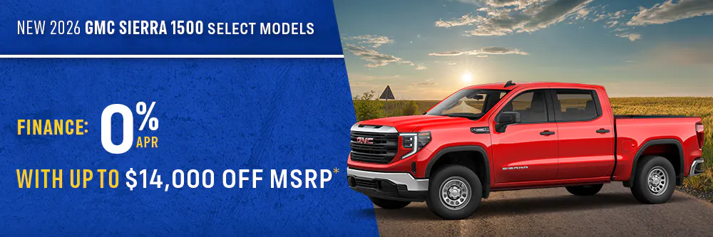New 2026 GMC Sierra 1500 Select Models | Shottenkirk Fort Madison