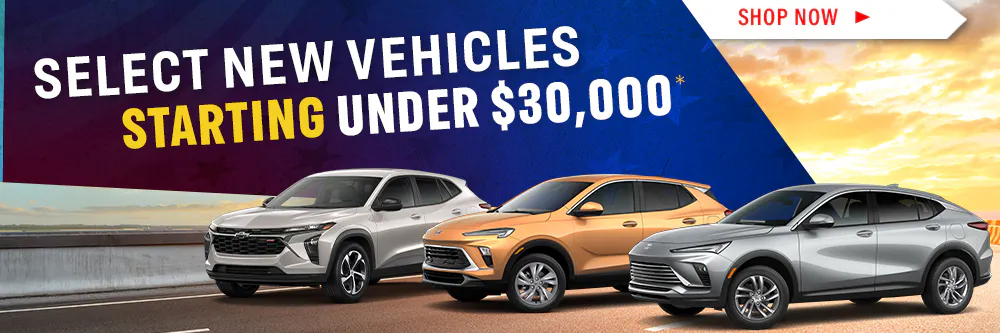 Select New Vehicles Starting Under $30,000 | Shottenkirk Fort Madison