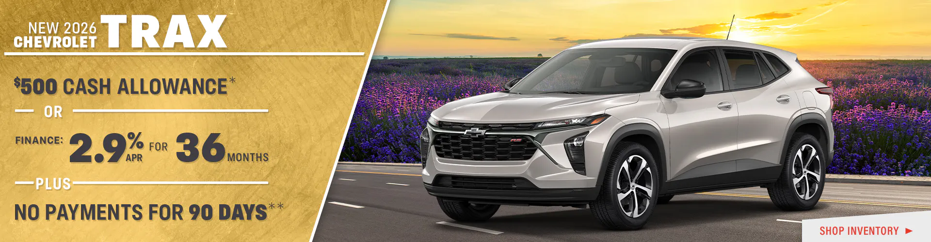 New 2026 Chevrolet Trax