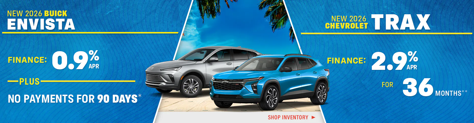 New 2026 Buick Envista OR New 2026 Chevrolet Trax