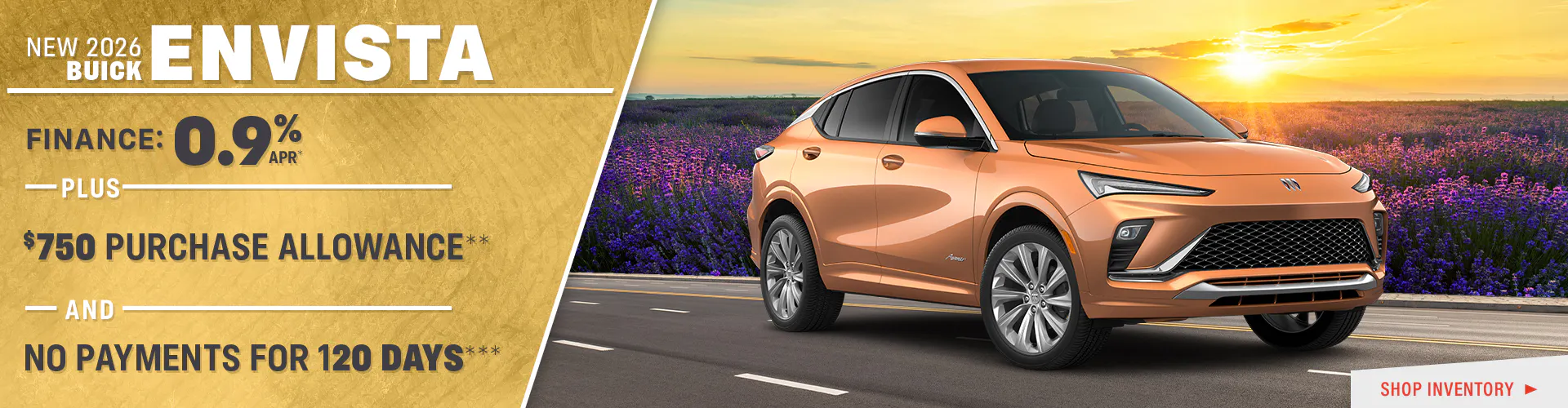 New 2026 Buick Envista