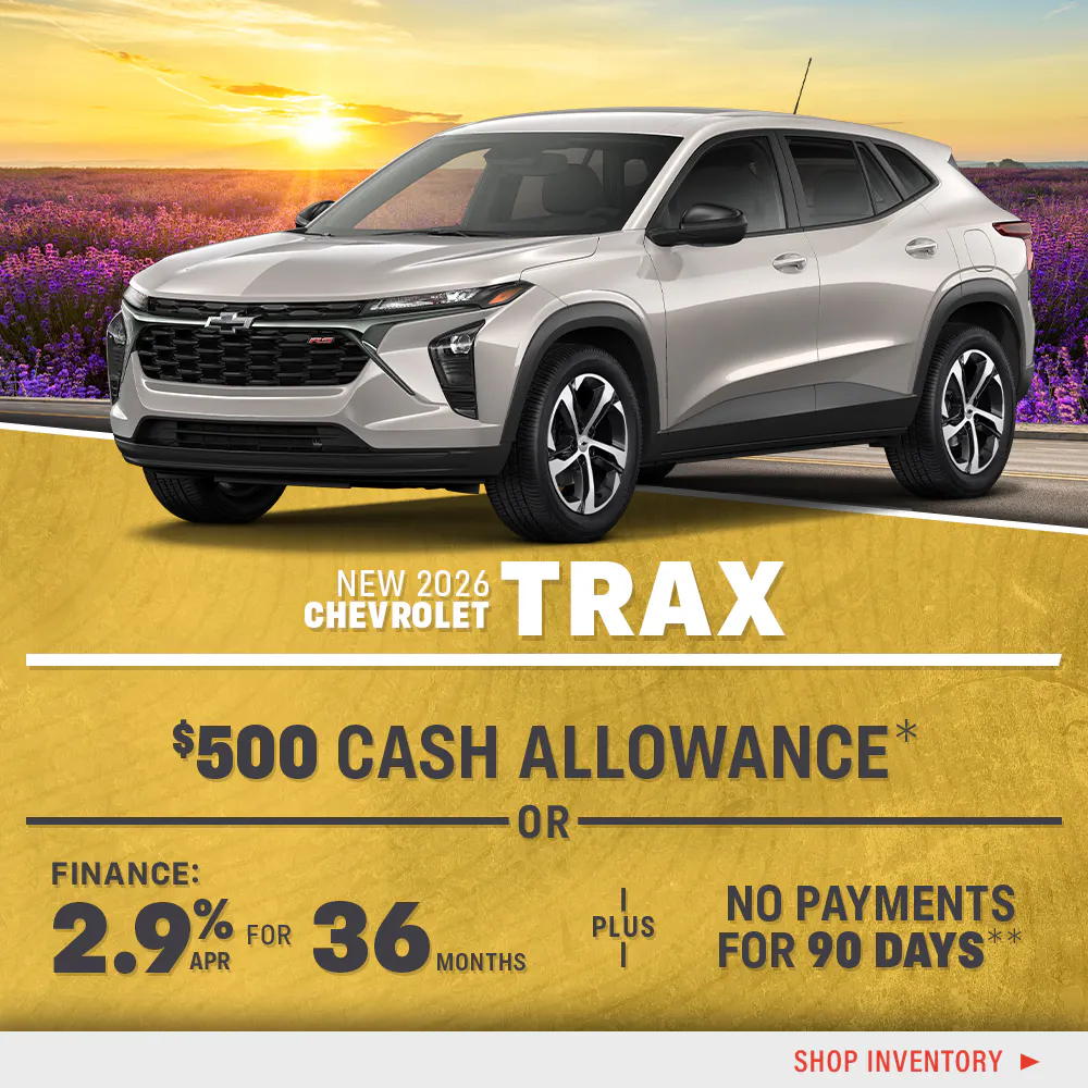 New 2026 Chevrolet Trax