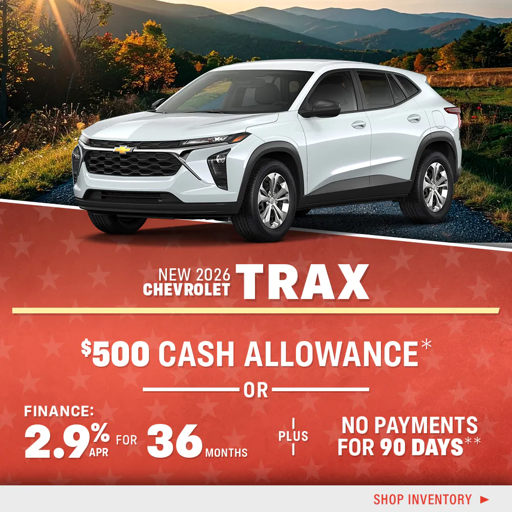 New 2026 Chevrolet Trax