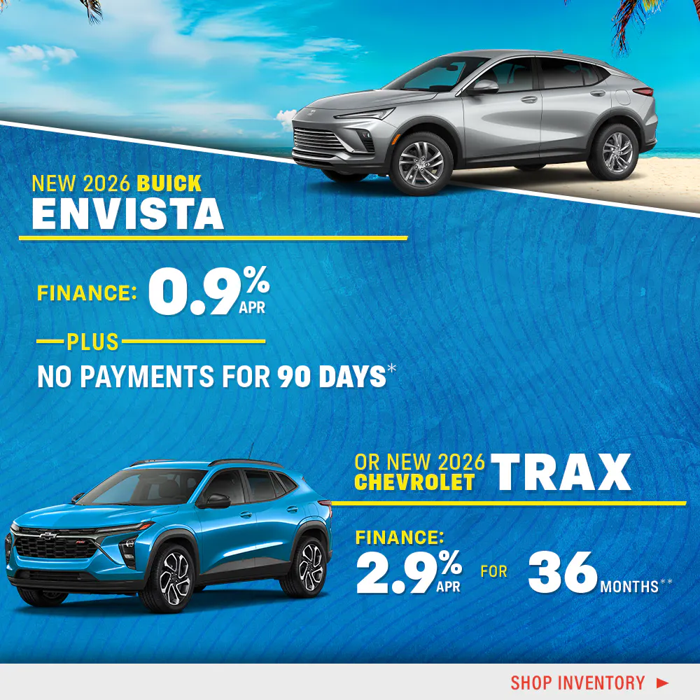 New 2026 Buick Envista OR New 2026 Chevrolet Trax