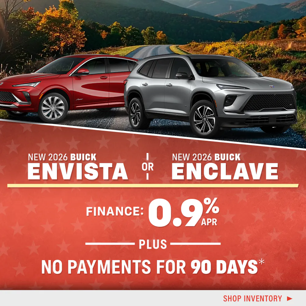 New 2026 Buick Envista or New 2026 Buick Enclave