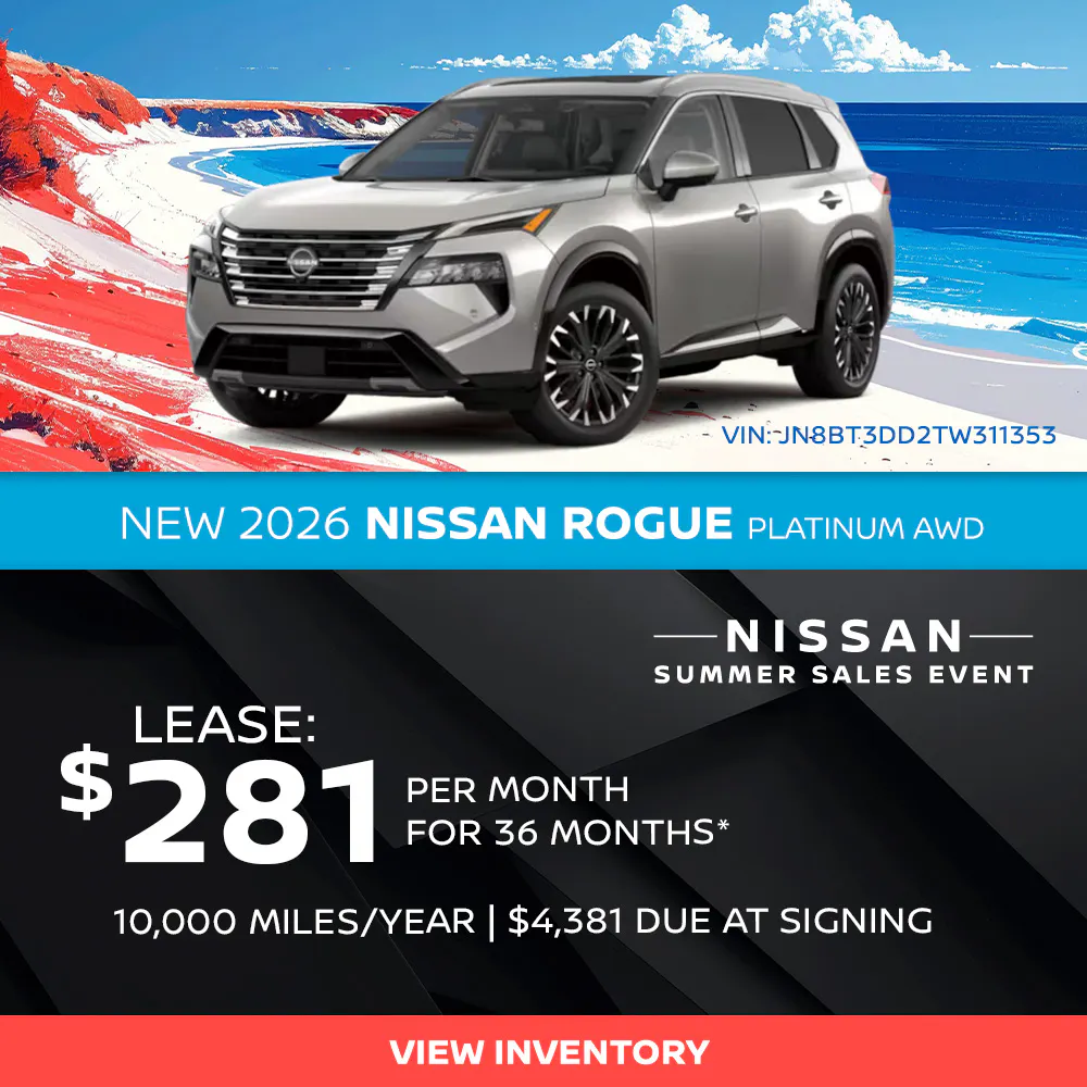 New 2026 Nissan Rogue Platinum AWD