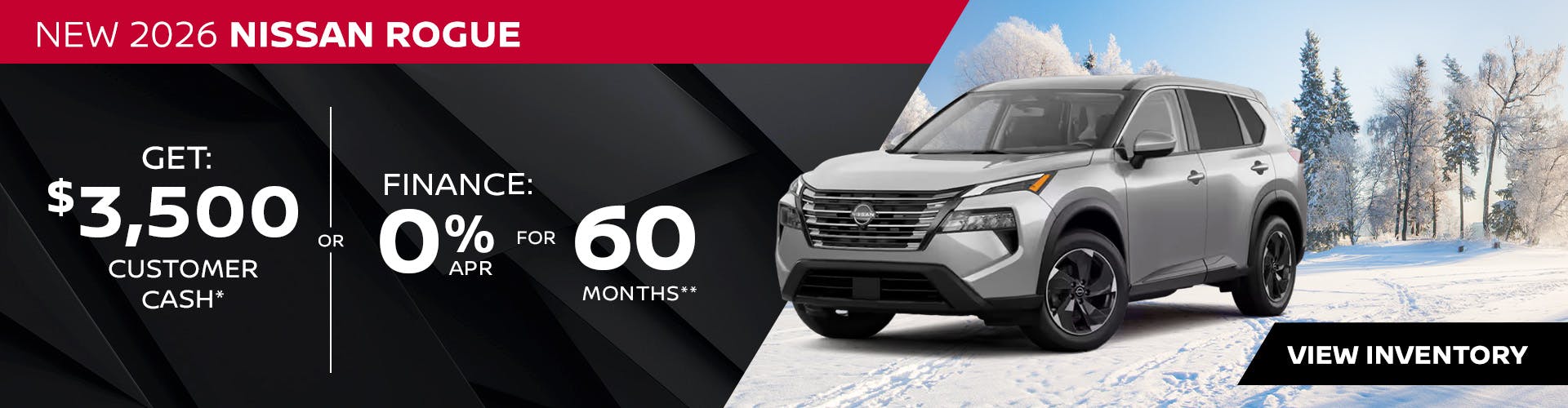 New 2026 Nissan Rogue