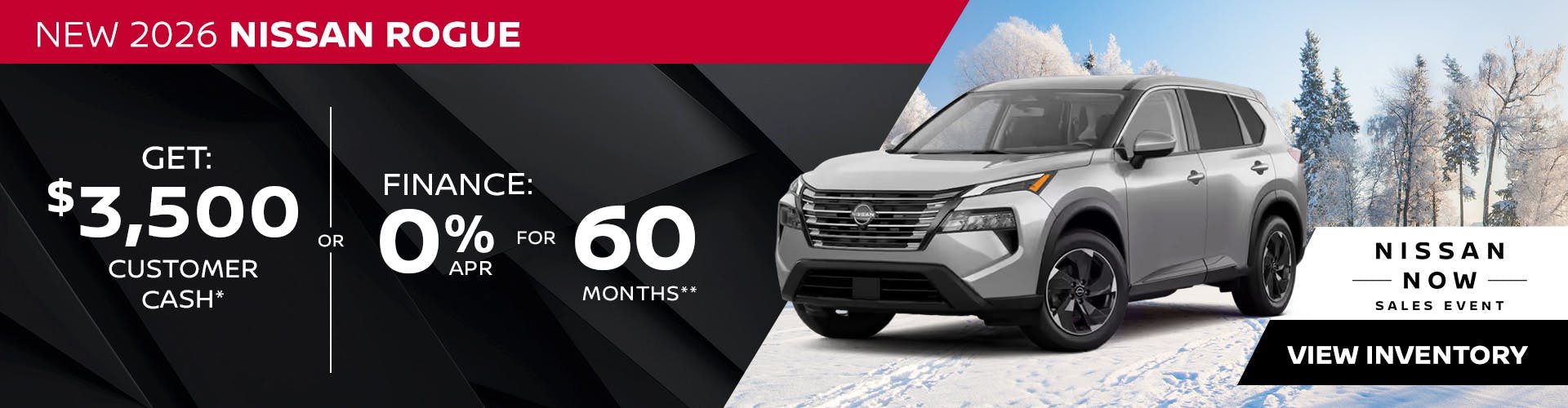 New 2026 Nissan Rogue