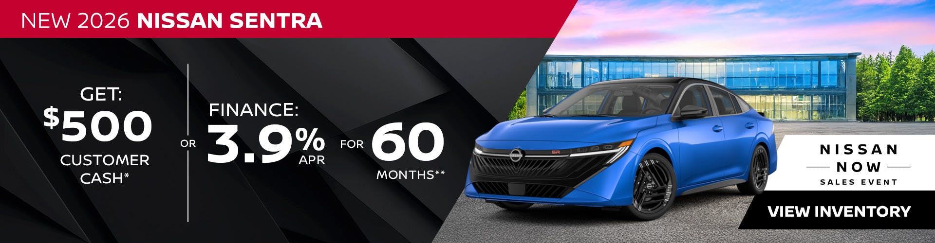 New 2026 Nissan Sentra