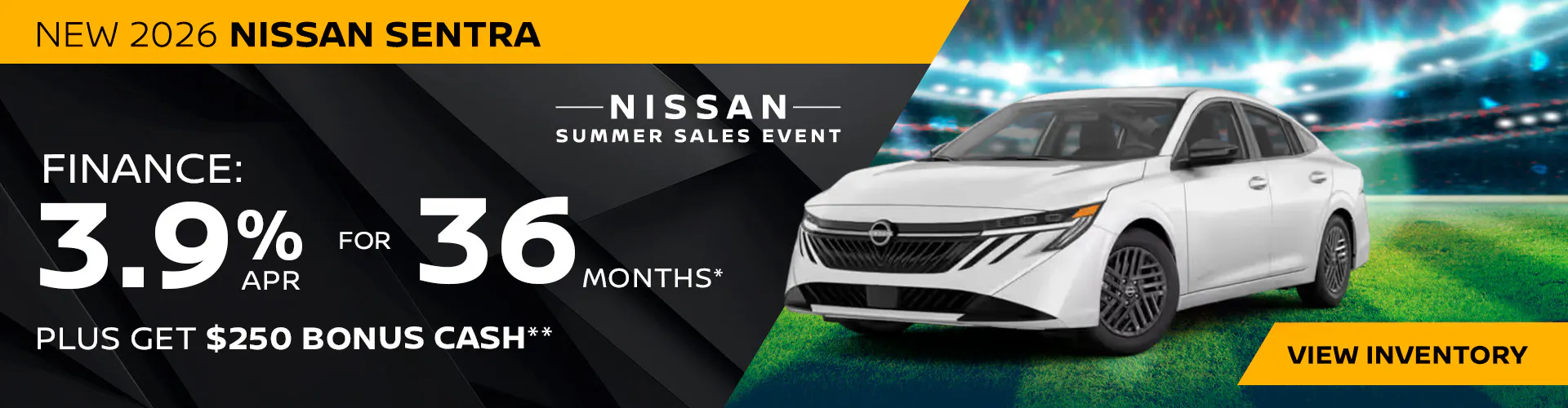 New 2026 Nissan Sentra
