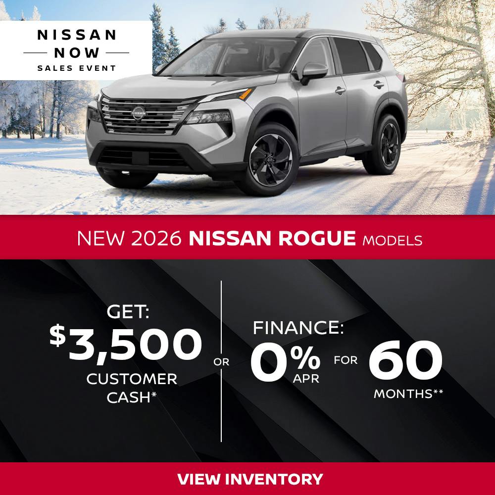 New 2026 Nissan Rogue