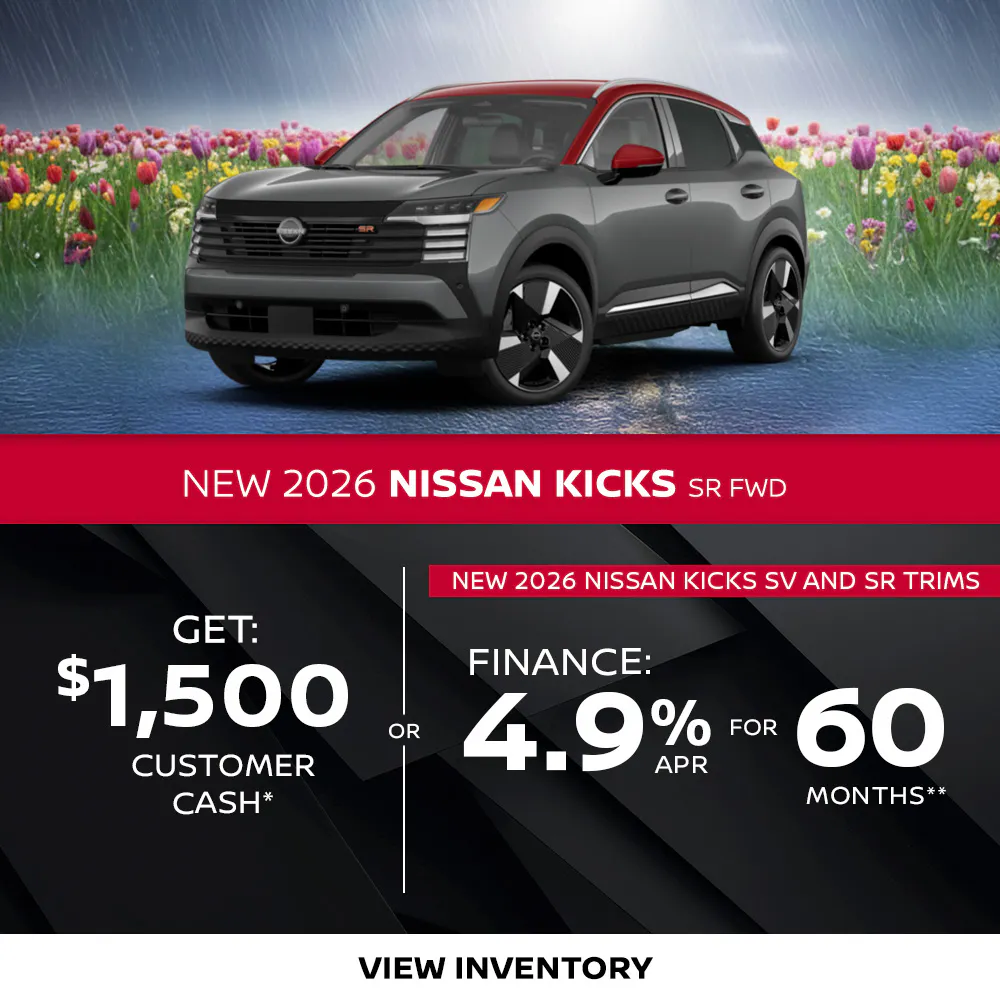 New 2026 Nissan Kicks SR FWD