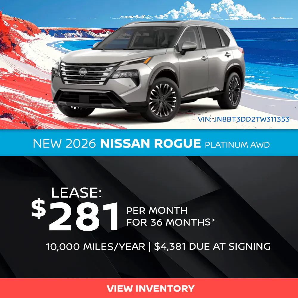 New 2026 Nissan Rogue Platinum AWD