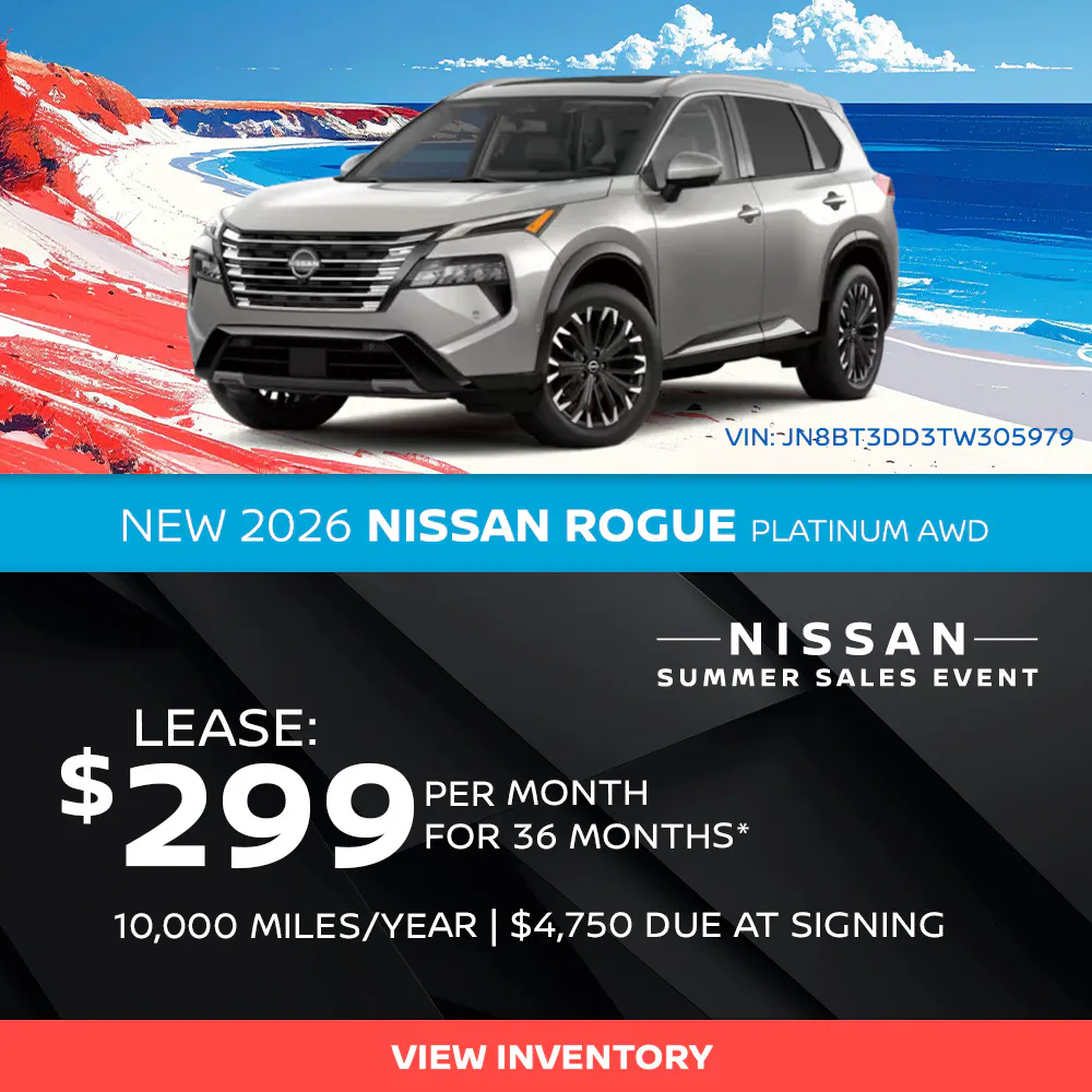 New 2026 Nissan Rogue Platinum AWD