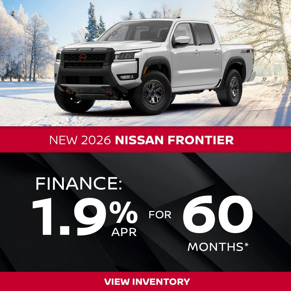 New 2026 Nissan Frontier