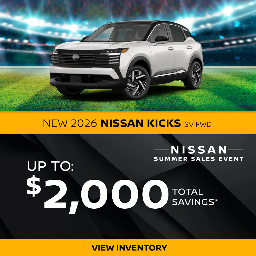 New 2026 Nissan Kicks SV FWD