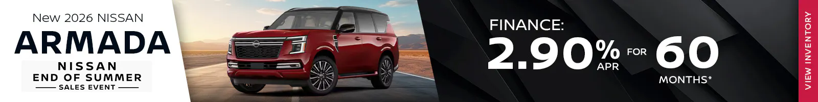New 2026 Nissan Armada