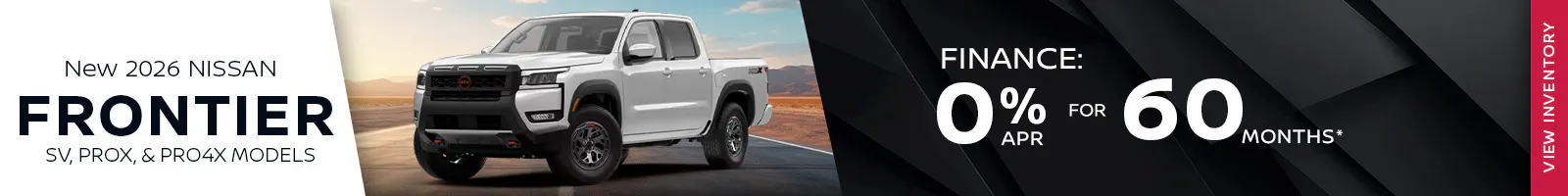 New 2026 Nissan Frontier