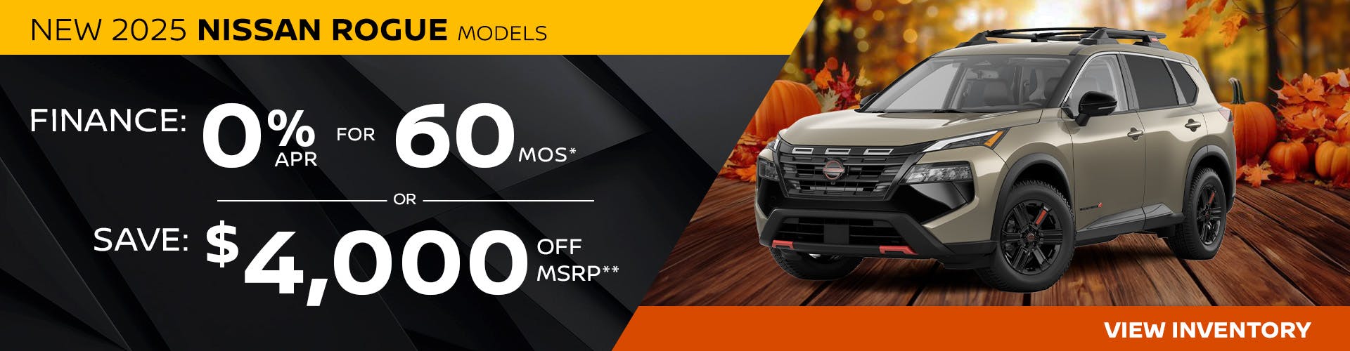 New 2025 Nissan Rogue Models