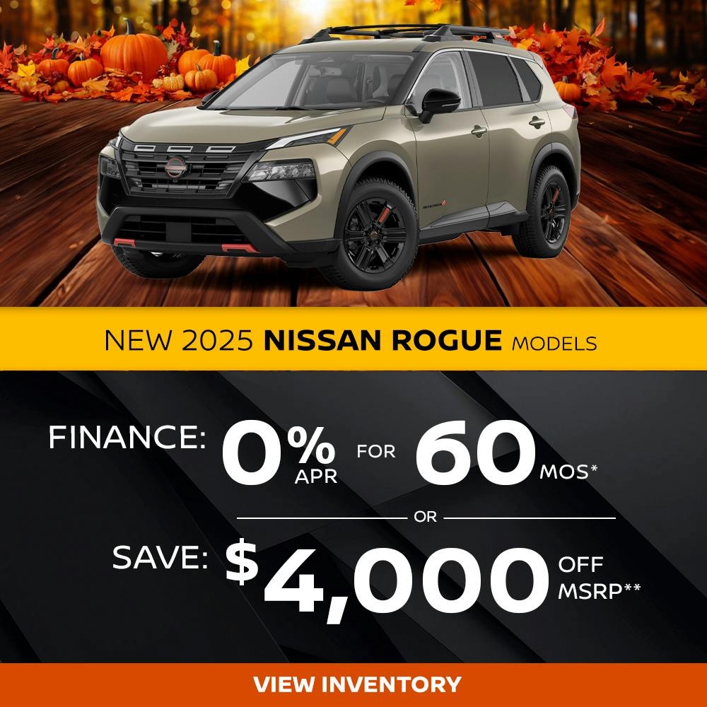 New 2025 Nissan Rogue Models