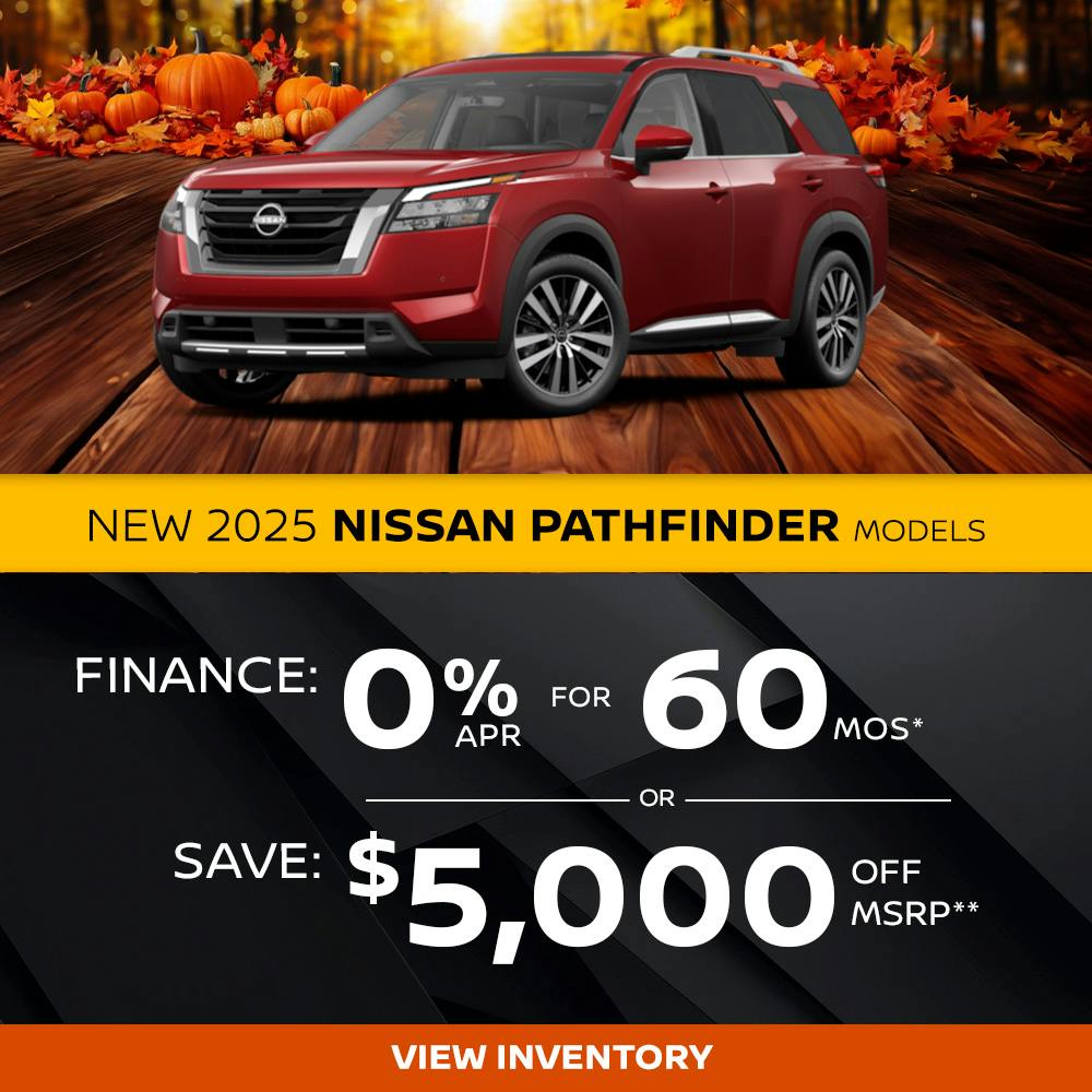 New 2025 Nissan Pathfinder Models