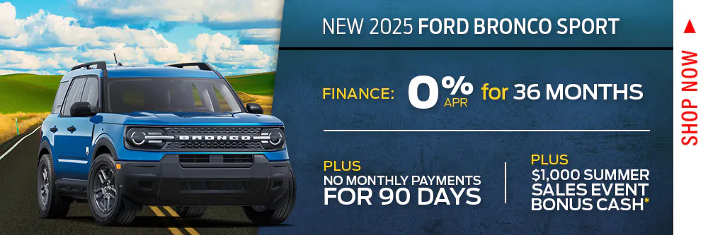 New 2025 Ford Bronco Sport | Shottenkirk Superstore
