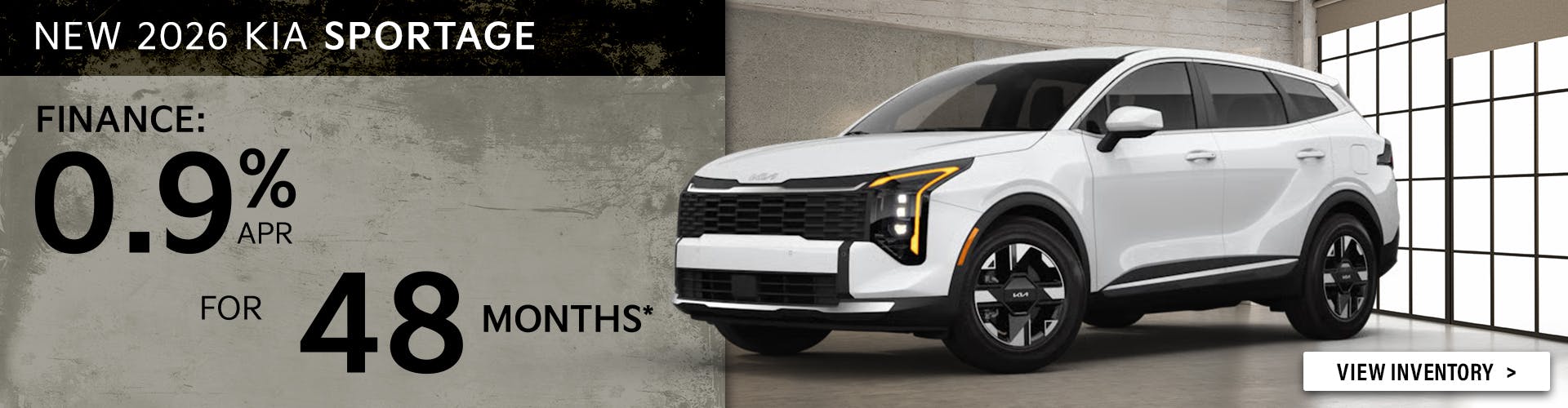 New 2026 Kia Sportage