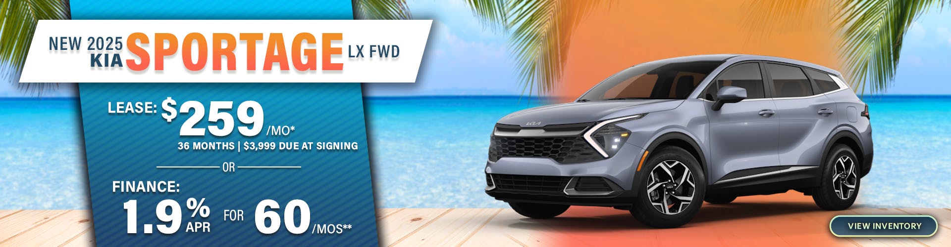 DA_July_New 2025 Kia Sportage LX FWD