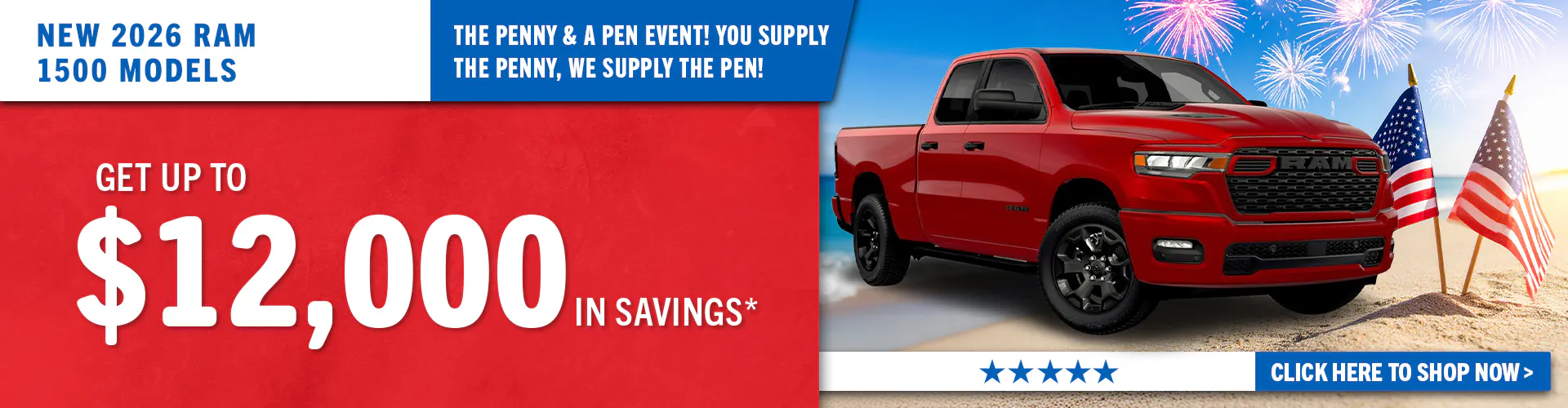 New 2026 RAM 1500 models