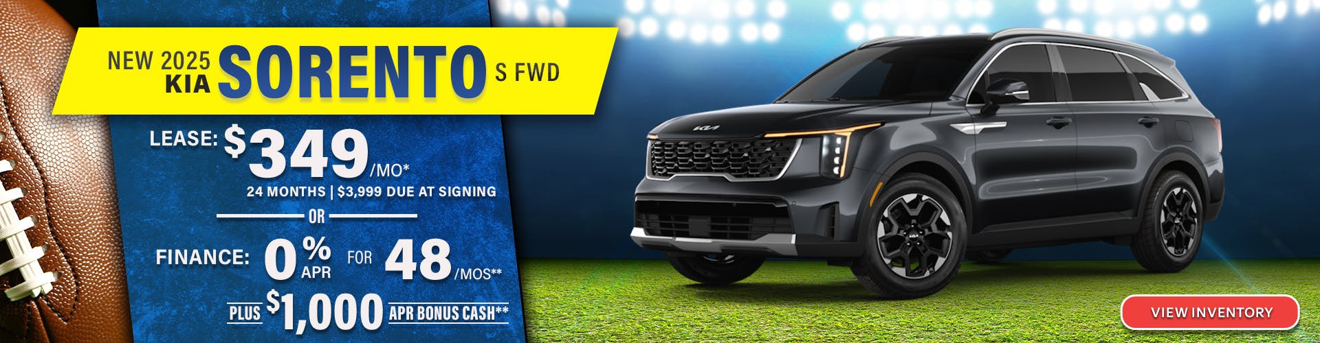 New 2025 Kia Sorento S FWD