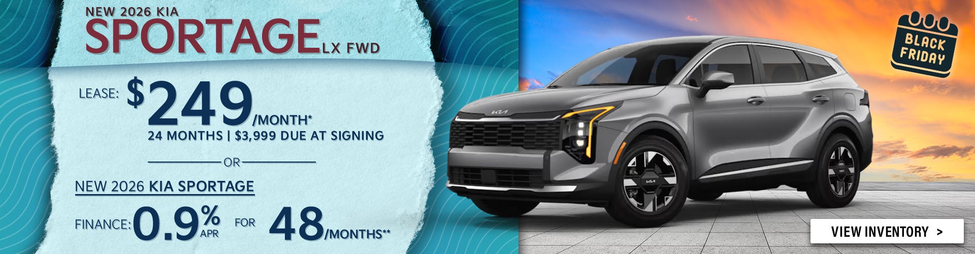 New 2026 Kia Sportage LX FWD OR New 2026 Kia Sportage