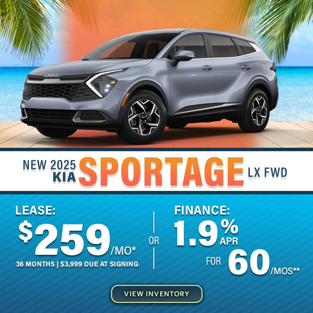 DA_July_New 2025 Kia Sportage LX FWD
