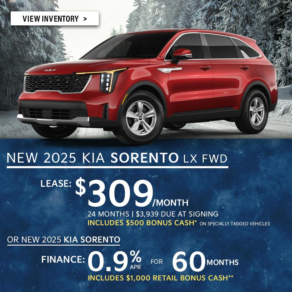 New 2025 Kia Sorento LX FWD