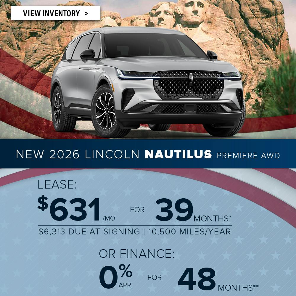 New 2026 Lincoln Nautilus Premiere AWD