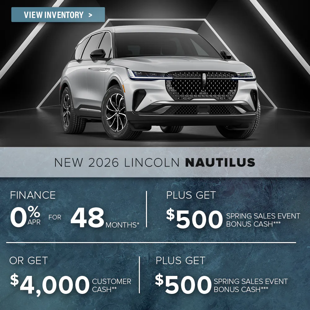 New 2026 Lincoln Nautilus