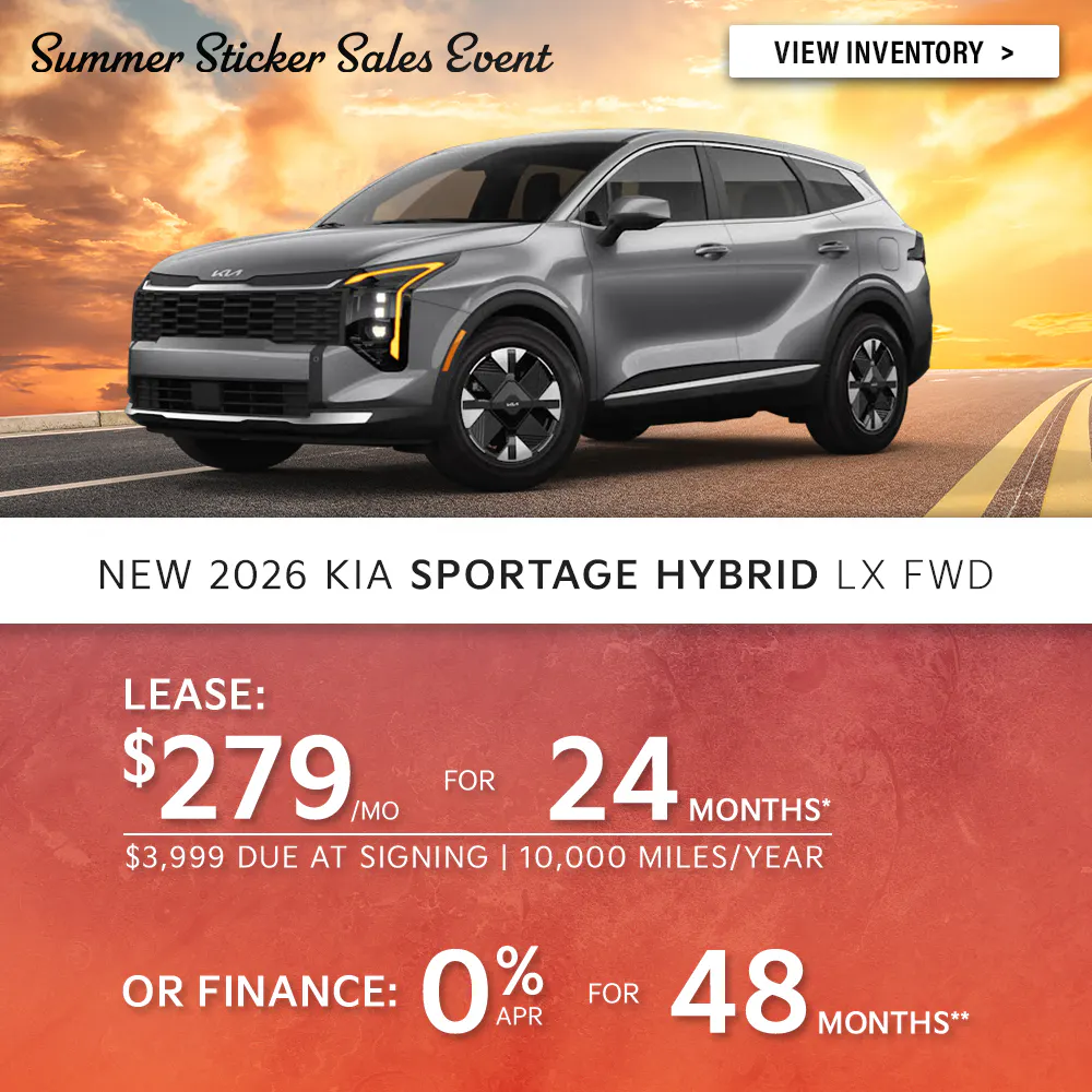 New 2026 Sportage Hybrid LX FWD