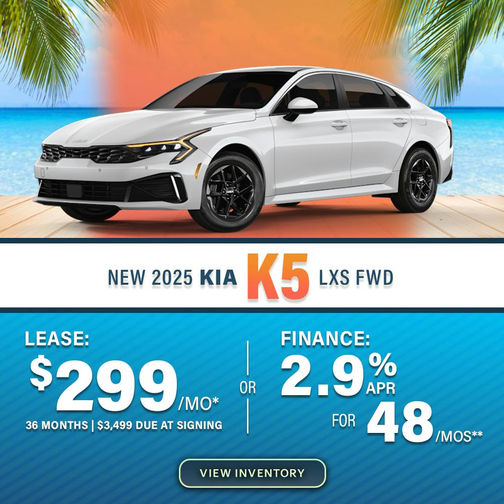 DA_July_New 2025 Kia K5 LXS FWD