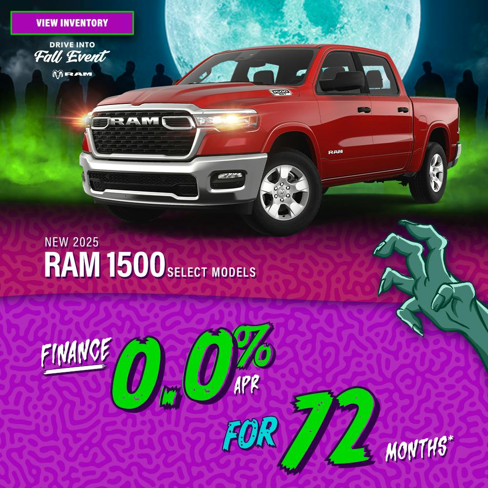 New 2025 RAM 1500 Select Models