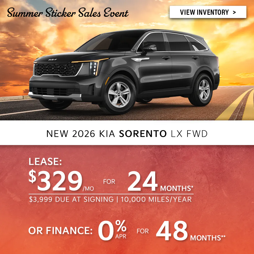 New 2026 Kia Sorento LX FWD