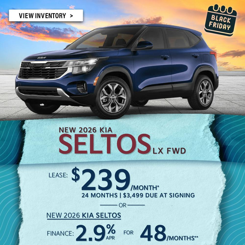 New 2026 Kia Seltos LX FWD OR New 2026 Kia Seltos