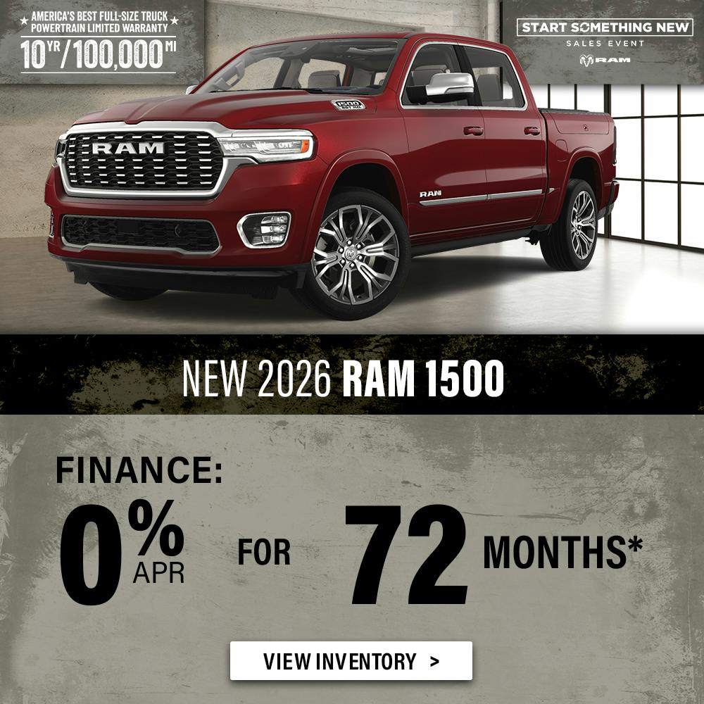 New 2025 RAM 1500
