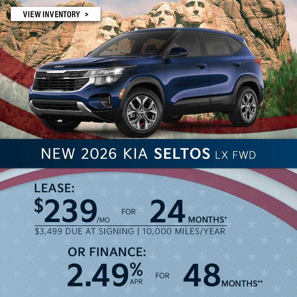 New 2026 Kia Seltos LX FWD
