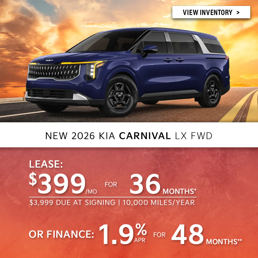 New 2026 Kia Carnival LX FWD