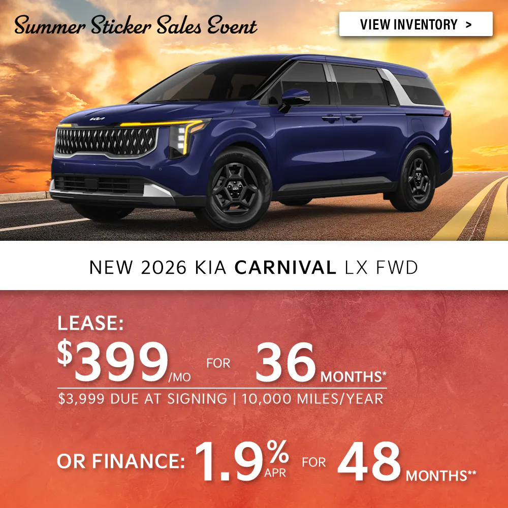 New 2026 Kia Carnival LX FWD