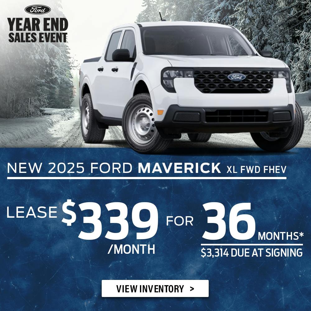 New 2025 Ford Maverick XL FWD FHEV