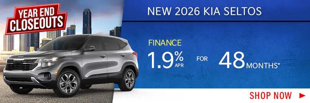 New 2026 Kia Seltos 1.9% APR Finance | Shottenkirk Superstore