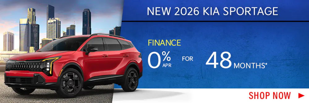 New 2026 Kia Sportage 0% APR | Shottenkirk Superstore